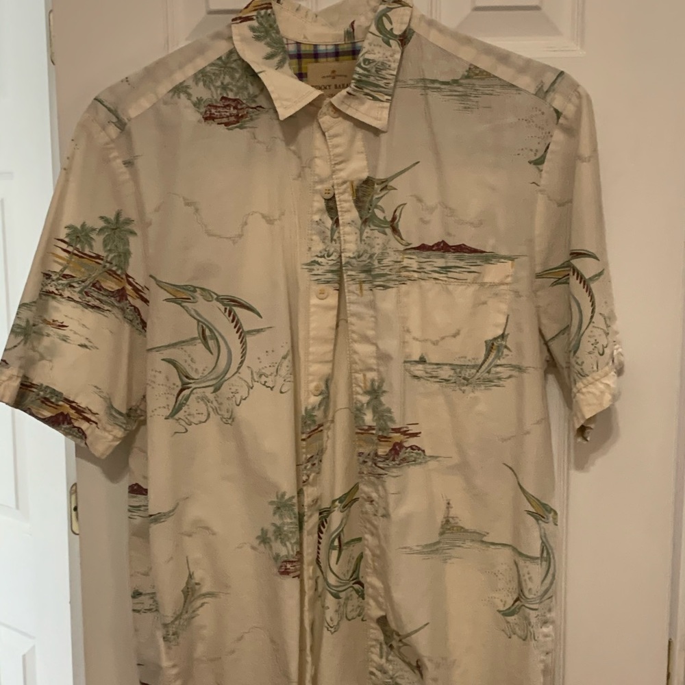 Men’s tommy bahama button down shirt